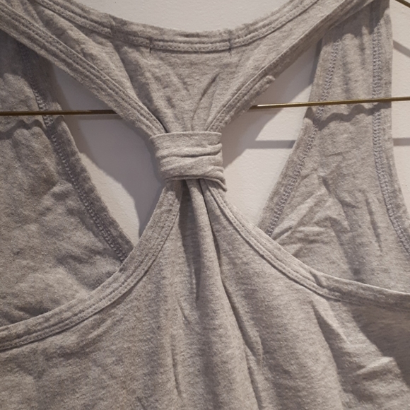 SEDUCTIONS light grey muscle tees top - Picture 3 of 4